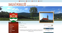 Desktop Screenshot of dolnipodluzi.cz