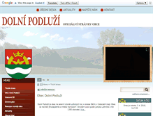Tablet Screenshot of dolnipodluzi.cz